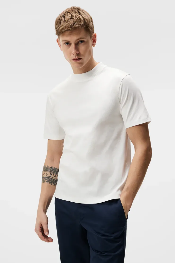 Ace Mock Neck T-shirt-J.Lindeberg Best