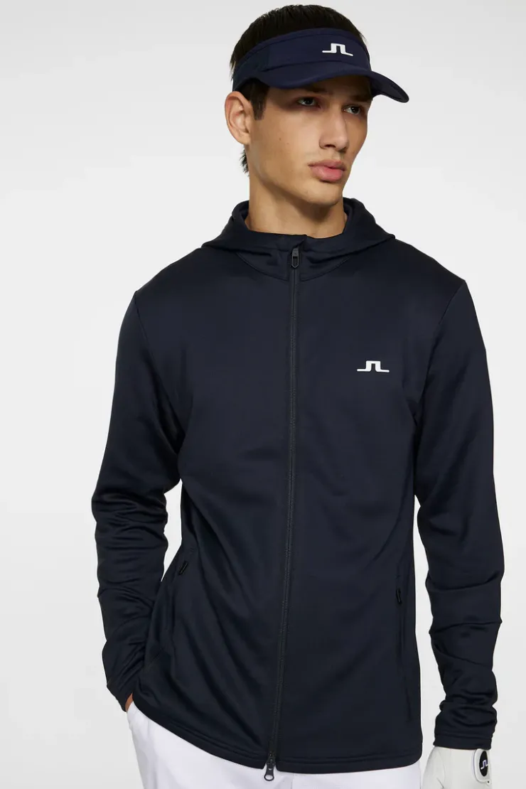 Aerial Full Zip Hood-J.Lindeberg Store