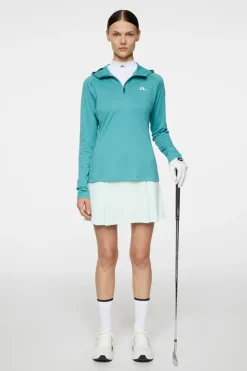 Agnes Quarter Zip Hood-J.Lindeberg Hot