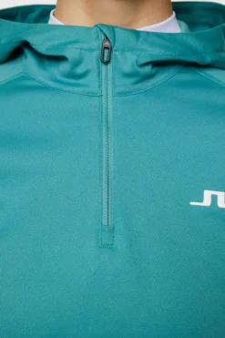 Agnes Quarter Zip Hood-J.Lindeberg Hot