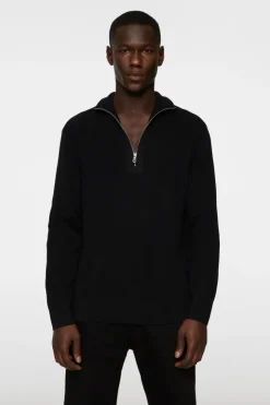 Alex Half Zip Knitted Sweater-J.Lindeberg Cheap