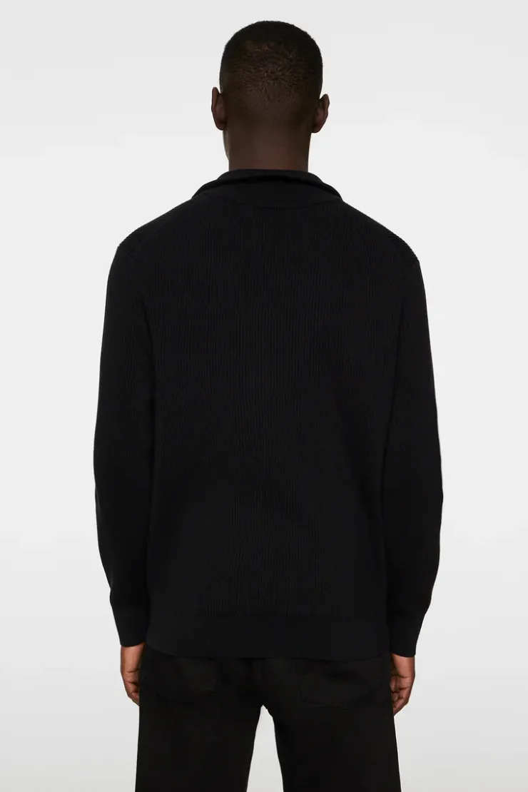 Alex Half Zip Knitted Sweater-J.Lindeberg Cheap