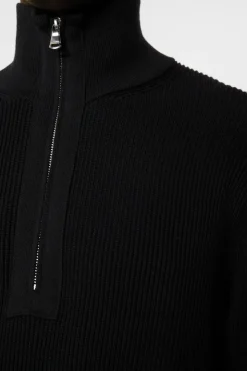 Alex Half Zip Knitted Sweater-J.Lindeberg Cheap