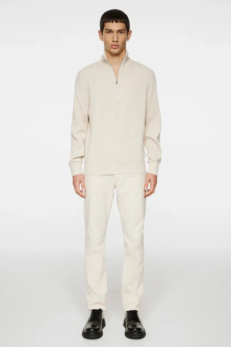 Alex Half Zip Knitted Sweater-J.Lindeberg Shop