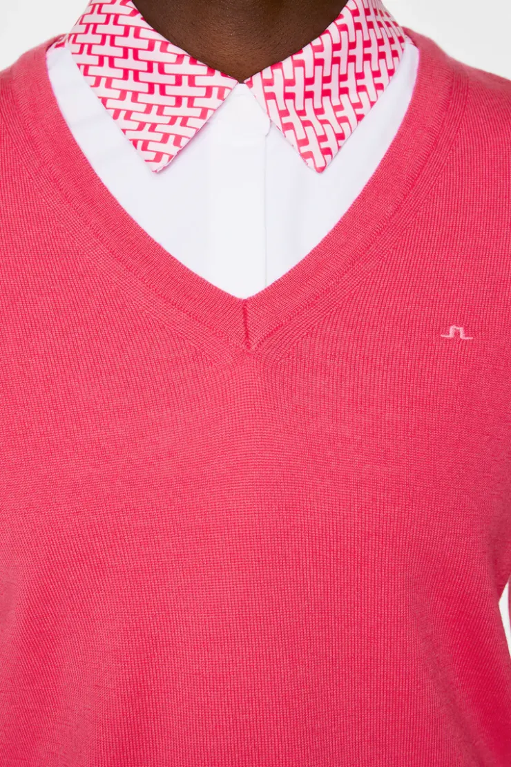 Amaya Knitted Sweater-J.Lindeberg Discount