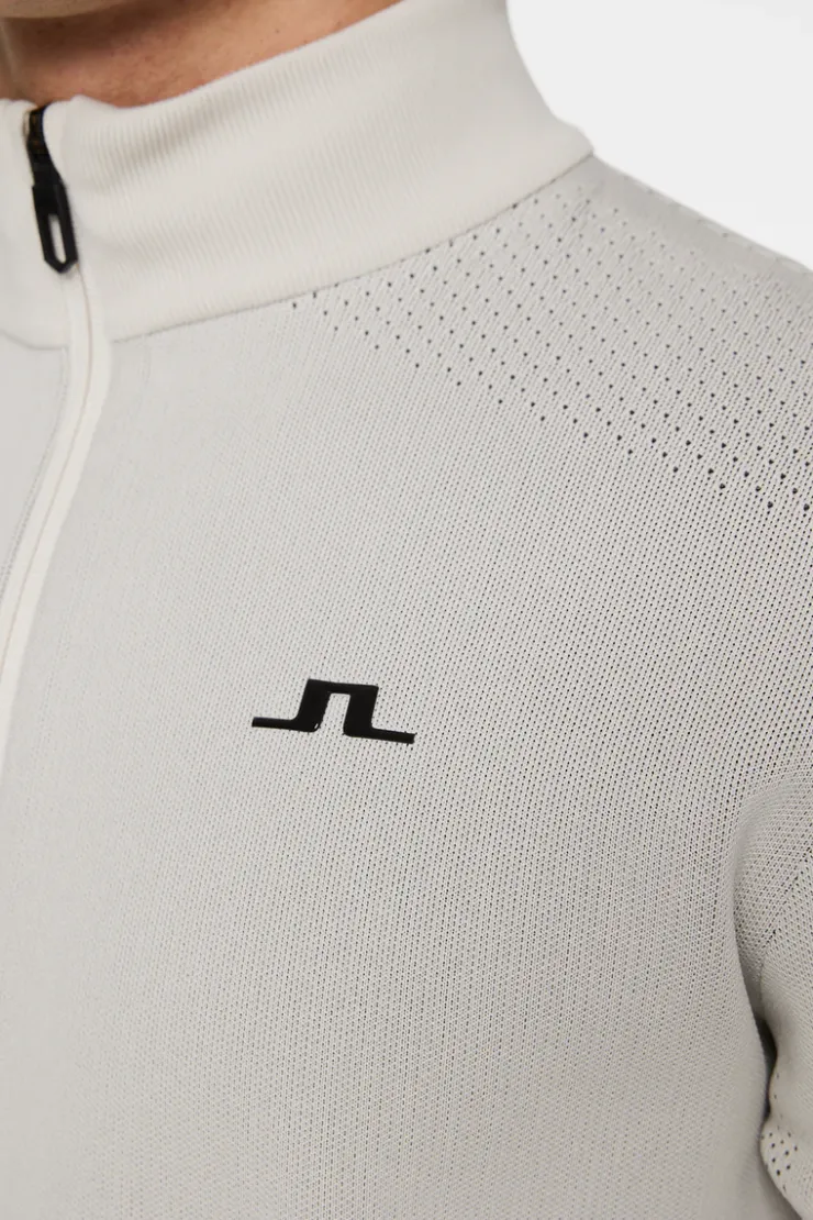 Bo Tech Knit Zip Sweater-J.Lindeberg Store