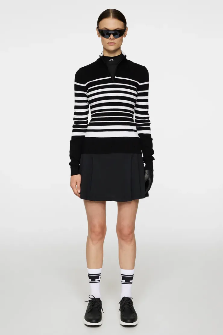 Cheryl Knitted Zip Sweater-J.Lindeberg Outlet