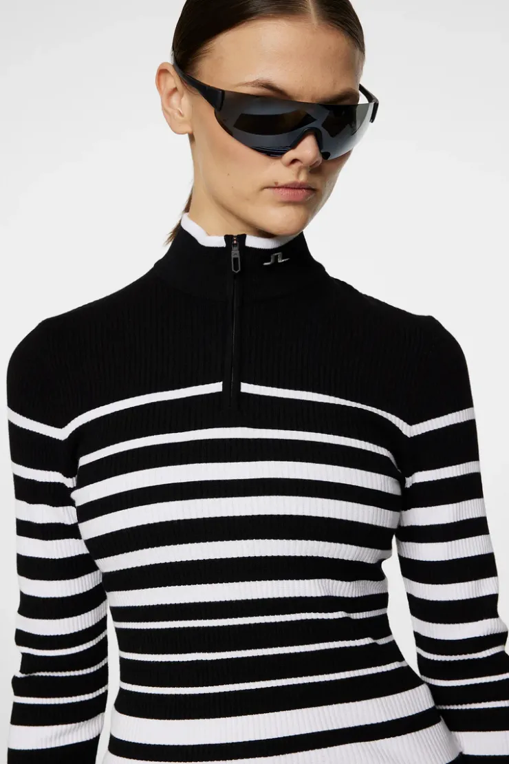 Cheryl Knitted Zip Sweater-J.Lindeberg Outlet