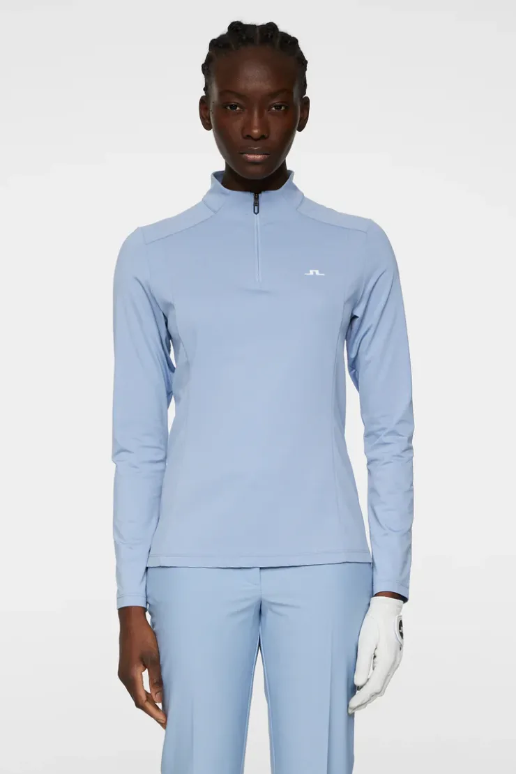 Cindy Quarter Zip Mid Layer-J.Lindeberg Outlet