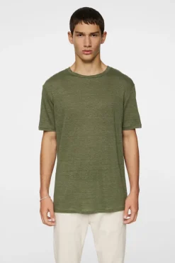 Coma Linen Tee-J.Lindeberg Fashion