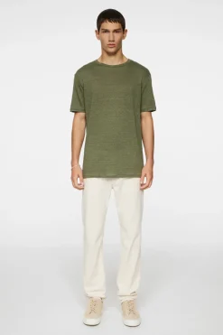 Coma Linen Tee-J.Lindeberg Fashion