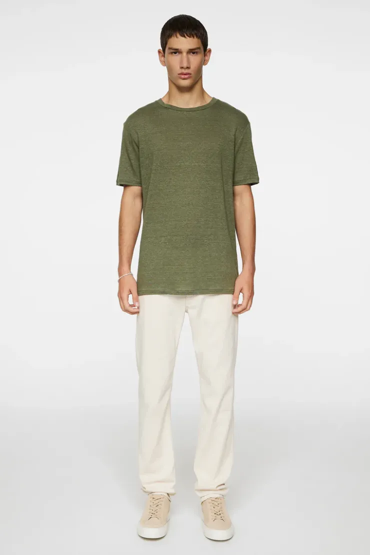 Coma Linen Tee-J.Lindeberg Fashion