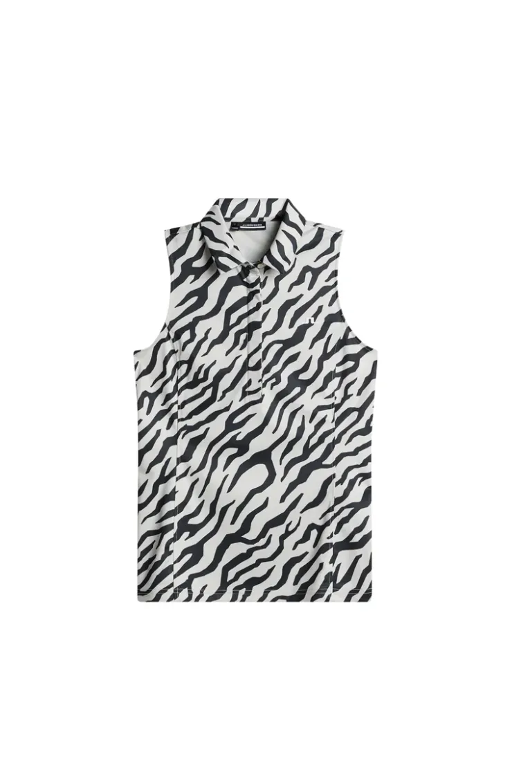 Dena Print Sleeveless Top-J.Lindeberg Flash Sale