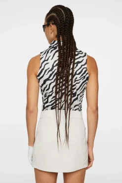 Dena Print Sleeveless Top-J.Lindeberg Flash Sale