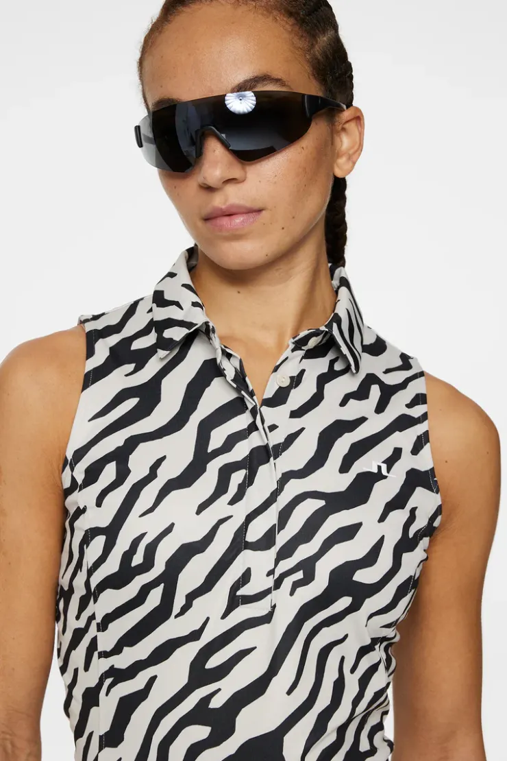 Dena Print Sleeveless Top-J.Lindeberg Flash Sale