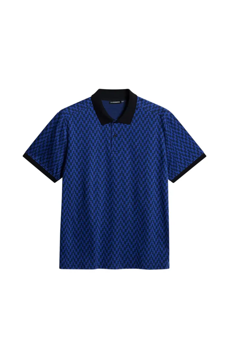 Devon Jacquard Polo-J.Lindeberg Clearance