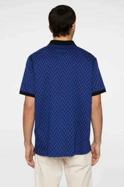 Devon Jacquard Polo-J.Lindeberg Clearance