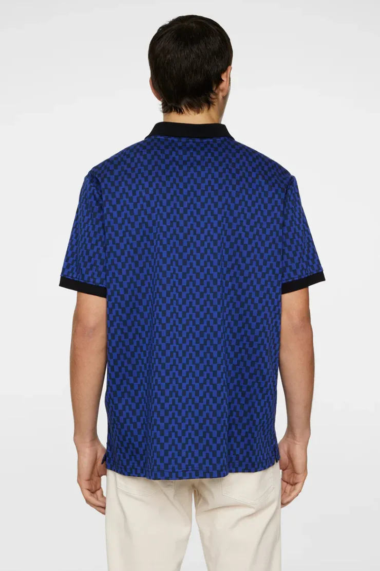 Devon Jacquard Polo-J.Lindeberg Clearance