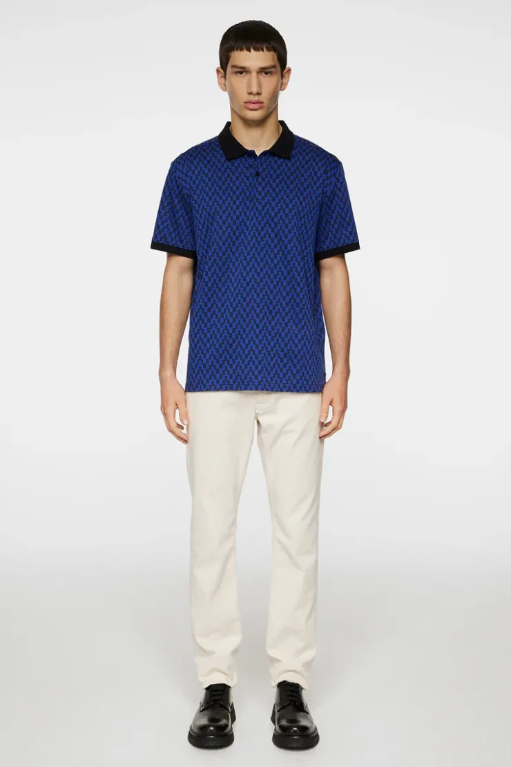 Devon Jacquard Polo-J.Lindeberg Clearance