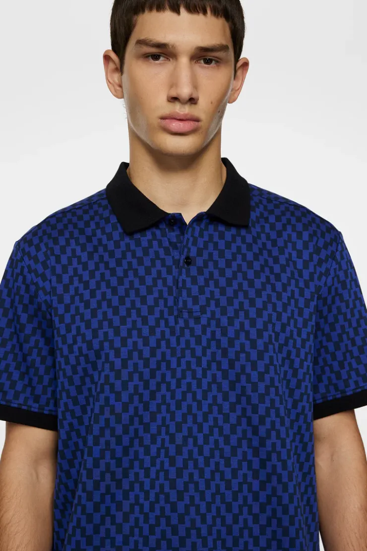 Devon Jacquard Polo-J.Lindeberg Clearance