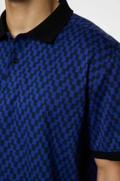 Devon Jacquard Polo-J.Lindeberg Clearance