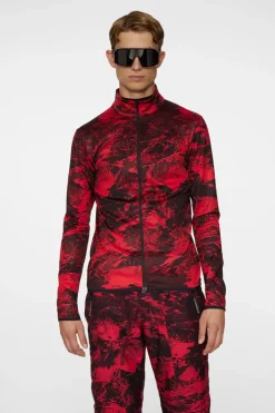 Eddie Print Mid Layer-J.Lindeberg Best Sale