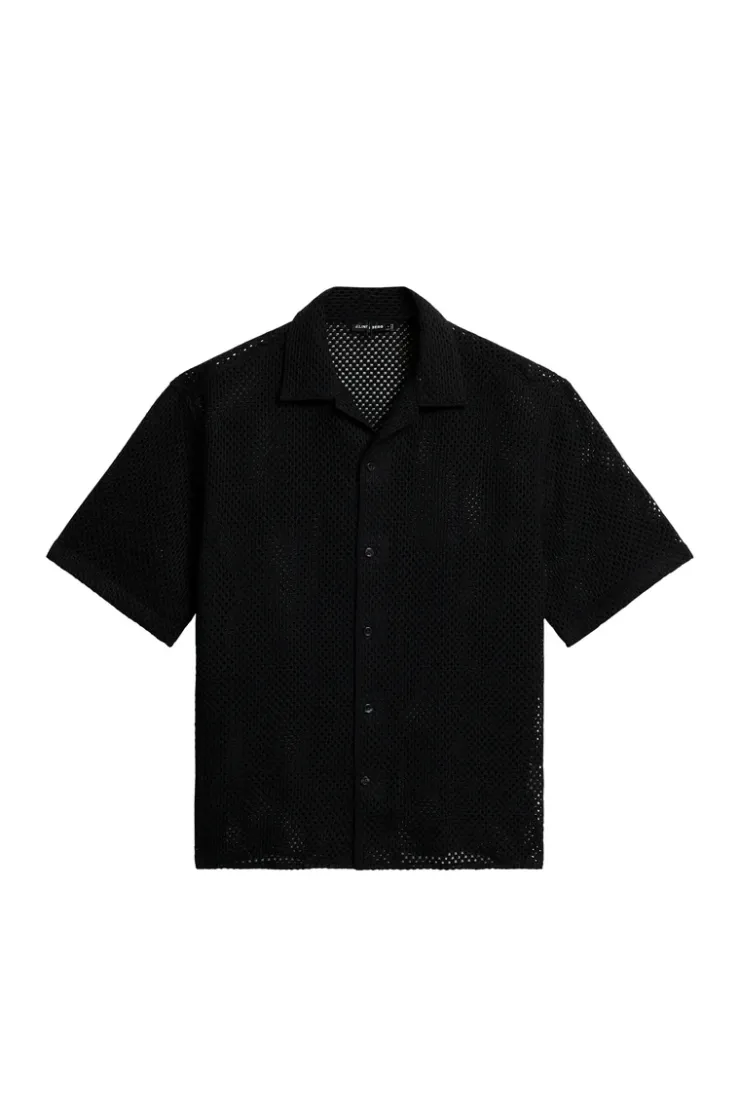 Ellis Crochet Shirt-J.Lindeberg Flash Sale