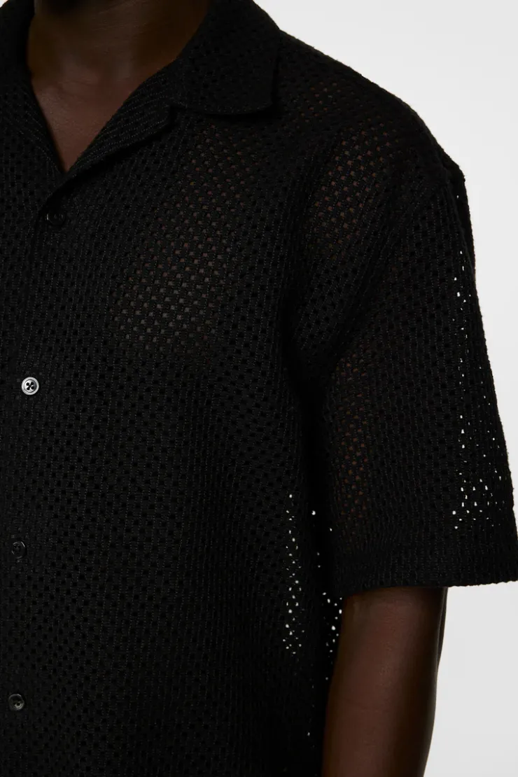 Ellis Crochet Shirt-J.Lindeberg Flash Sale