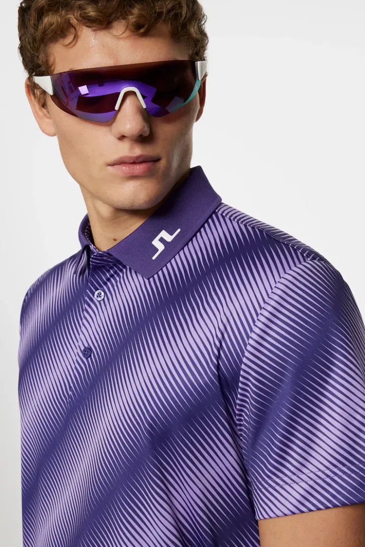 Heath Print Polo-J.Lindeberg Flash Sale