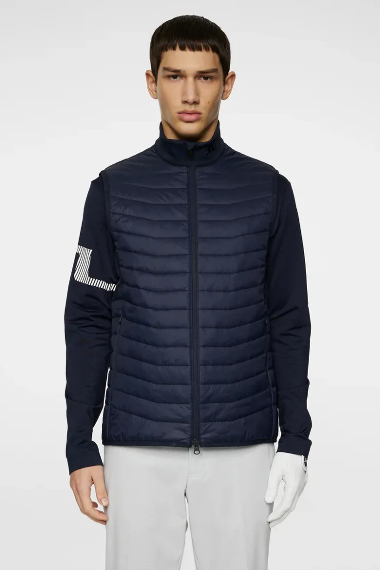 Holden Quilt Hybrid Vest-J.Lindeberg Cheap