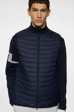 Holden Quilt Hybrid Vest-J.Lindeberg Cheap