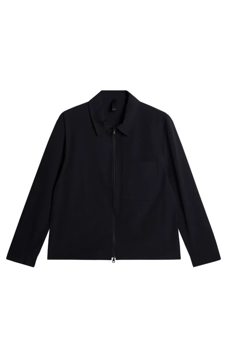 Jake Zipped Overshirt-J.Lindeberg Shop