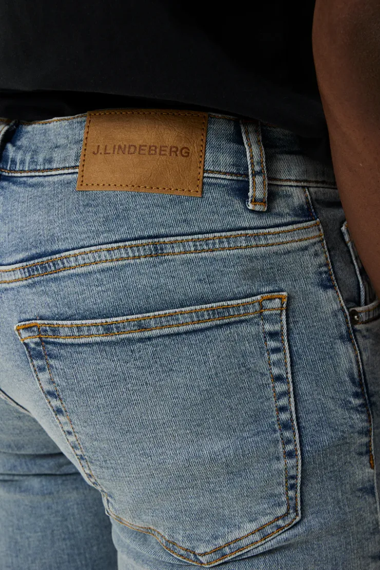 Jay Active Light Indigo Jeans-J.Lindeberg Best Sale