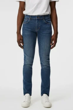 Jay Active Mid Indigo Jeans-J.Lindeberg Cheap