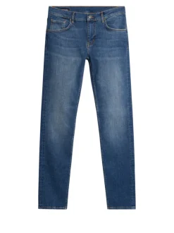 Jay Active Mid Indigo Jeans-J.Lindeberg Cheap