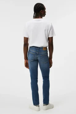 Jay Active Mid Indigo Jeans-J.Lindeberg Cheap