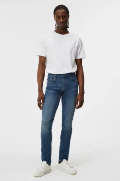 Jay Active Mid Indigo Jeans-J.Lindeberg Cheap