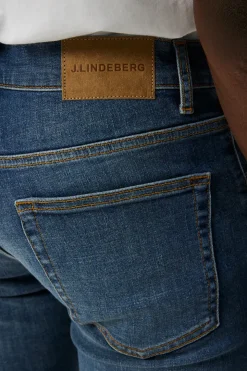Jay Active Mid Indigo Jeans-J.Lindeberg Cheap
