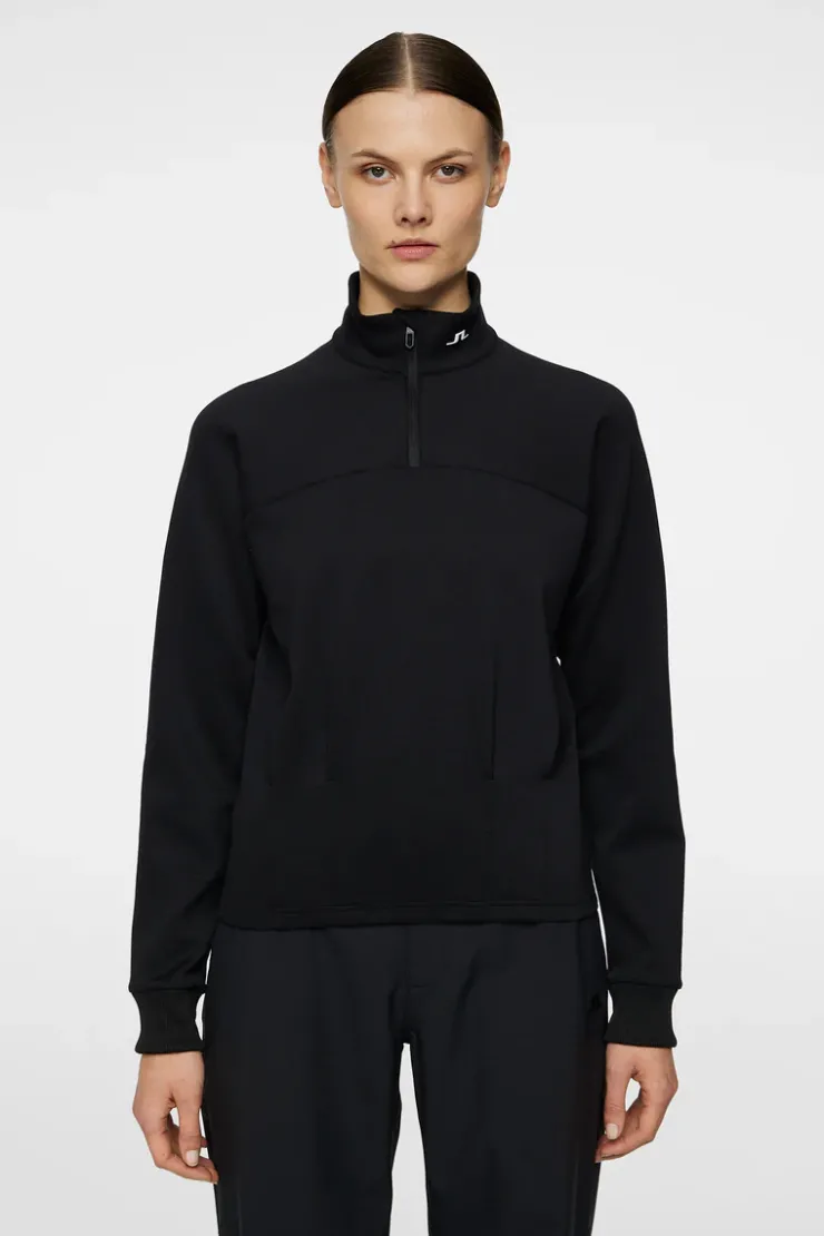 Jodi Quarter Zip Sweatshirt-J.Lindeberg Shop