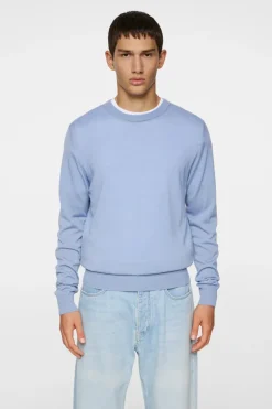 Keane Light Merino Crew Neck-J.Lindeberg Clearance