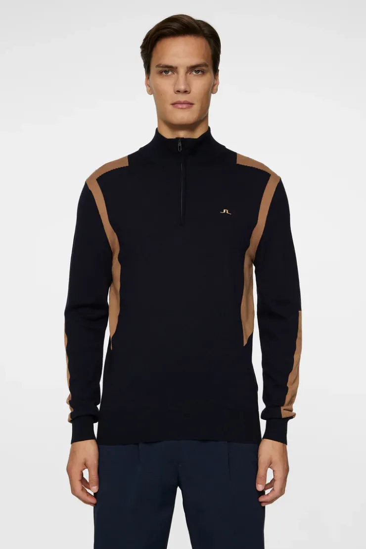 Kendrick Knitted Zip Sweater-J.Lindeberg Hot