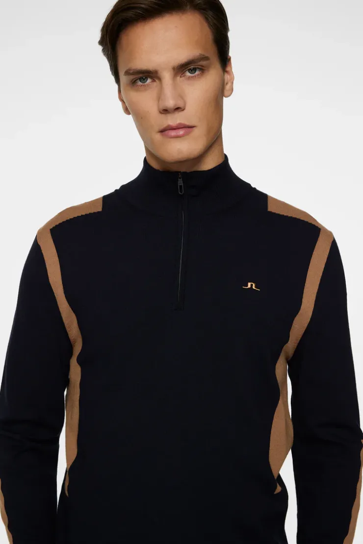 Kendrick Knitted Zip Sweater-J.Lindeberg Hot