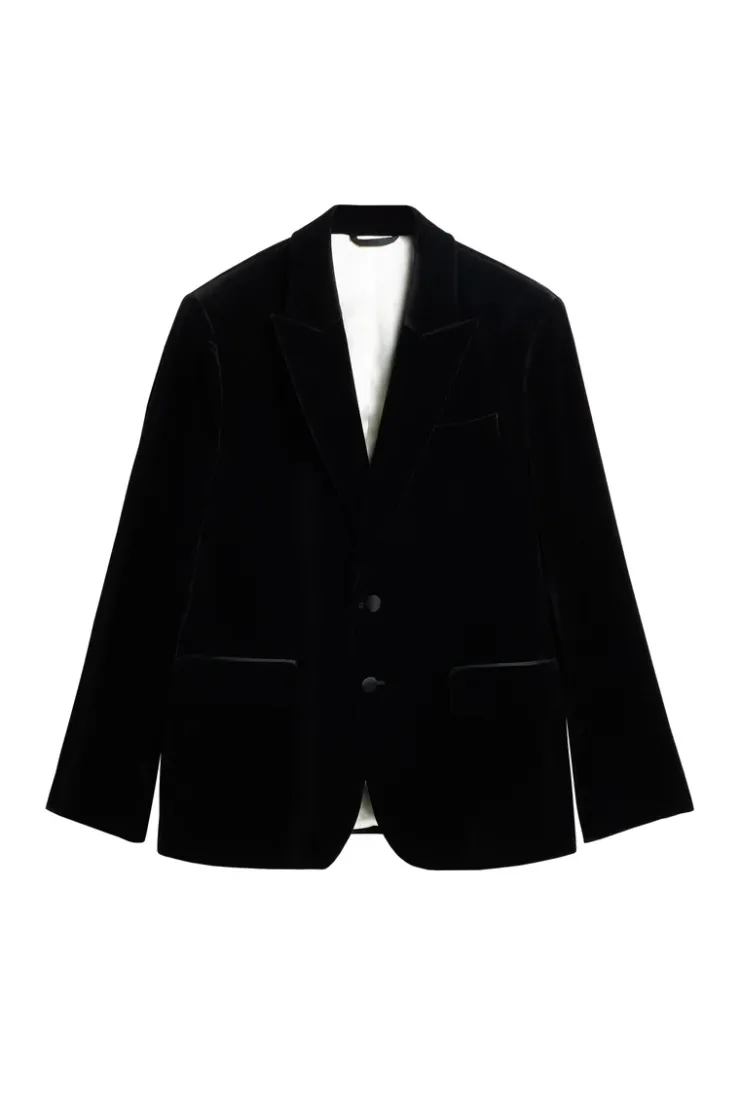Lenny S Velvet Blazer-J.Lindeberg Clearance