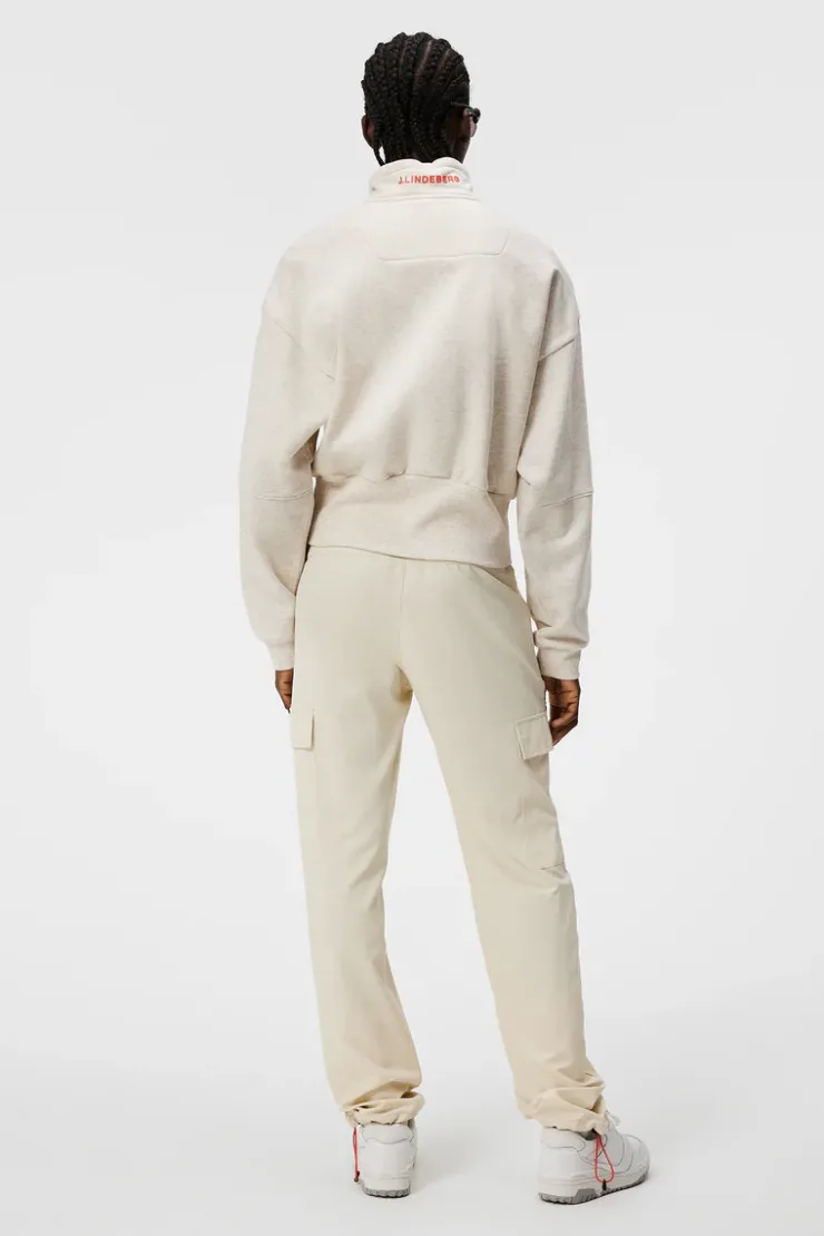 Lucia Zip Mock Neck-J.Lindeberg Hot