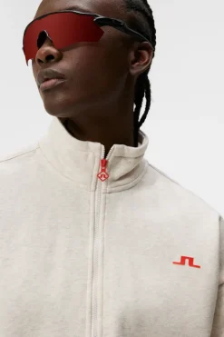 Lucia Zip Mock Neck-J.Lindeberg Hot