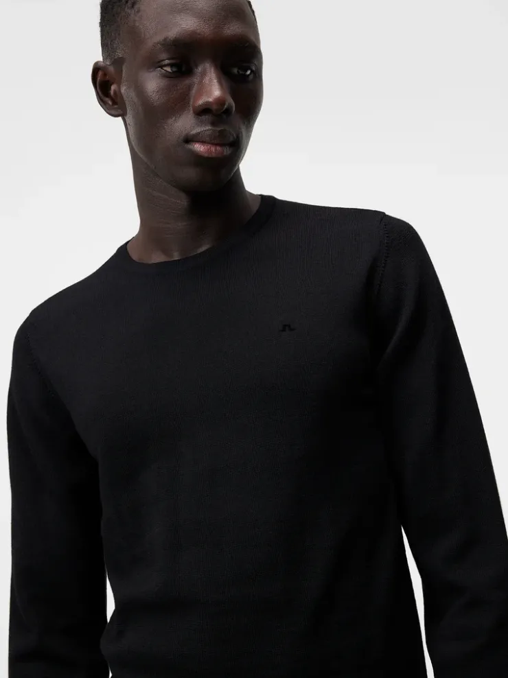 Lyle Merino Crew Neck Sweater-J.Lindeberg Discount