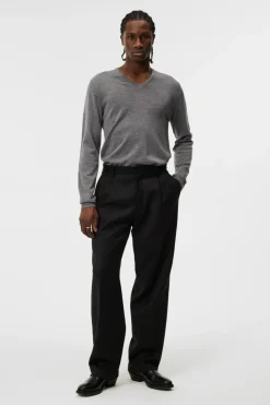 Lymann Merino V-neck Sweater-J.Lindeberg Best