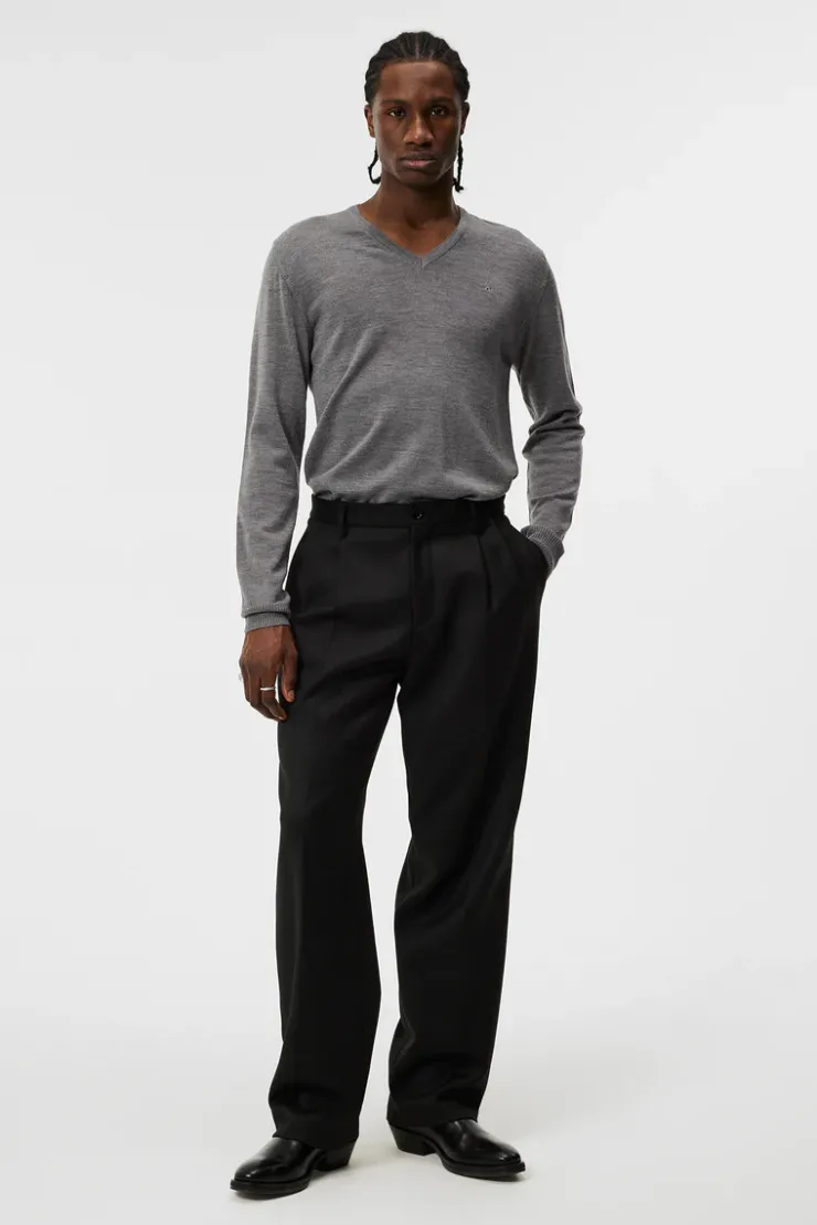 Lymann Merino V-neck Sweater-J.Lindeberg Best