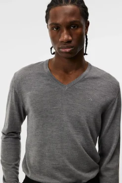 Lymann Merino V-neck Sweater-J.Lindeberg Best