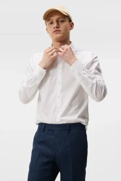 Non-iron Twill Superslim Shirt-J.Lindeberg Flash Sale